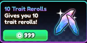 10 Trait Rerolls