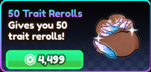50 Trait Rerolls