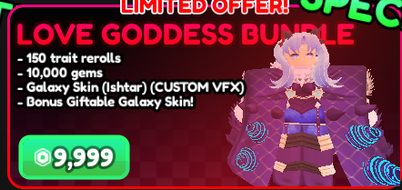 Love Goddess Bundle【9999R】